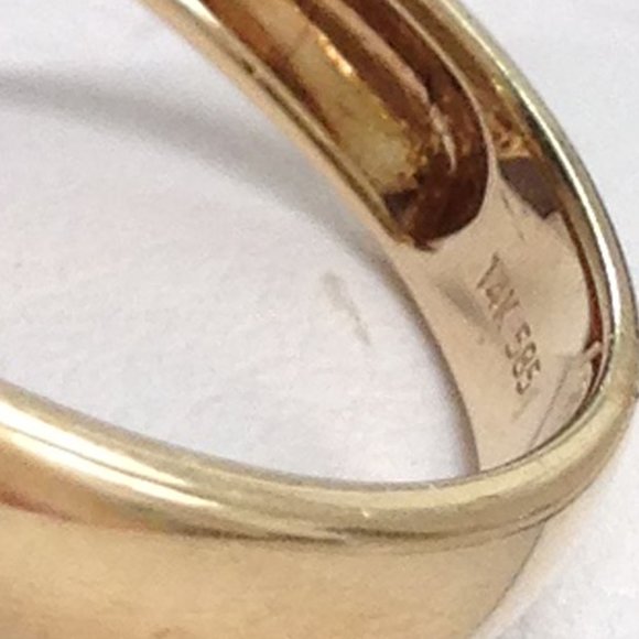 Excellent Cond Dabakarov 21 TCW Smoky Quartz Diamond Ring 14K Yellow Gold SZ 6.5 - Picture 7 of 10